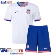 Maillot De Foot USA Domicile Enfant 2024