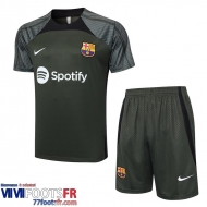 Survetement T Shirt Barcelone vert foncé Homme 2023 2024 A71
