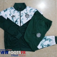 Veste Foot Palmeiras vert Homme 2022 2023 JK399