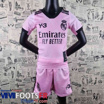 Maillot De Foot Real Madrid Rosa Enfant 2022 2023 Version Fuite