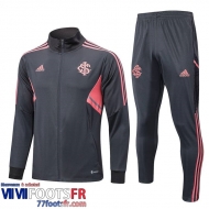 Veste Foot Internacional gris Homme 2022 2023 JK565