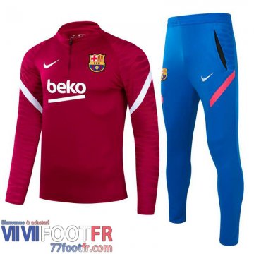 Survetement Foot Barcelone Rouge foncé Bambini 2021 2022 TK37