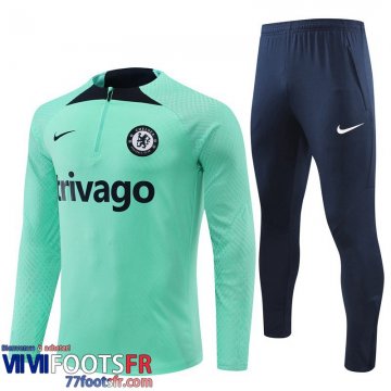 Survetement de Foot Chelsea vert clair Homme 2022 2023 TG414