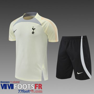 T-Shirt Tottenham Hotspur jaune Homme 2022 2023 PL452