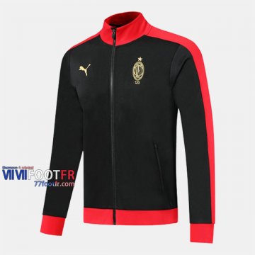 Boutique Veste Foot AC Milan Edition 120E Anniversaire Noir 2019/2020 Nouveau Promo