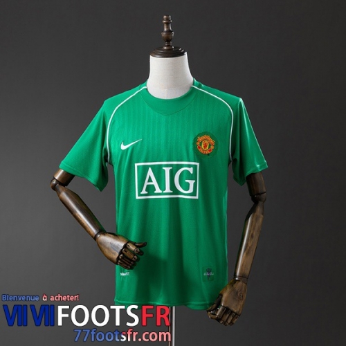 Retro Maillot De Foot Manchester United Gardiens De But Homme 07 08 FG1131