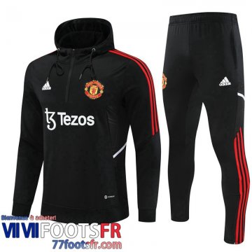 Sweater-2223-15 Manchester United noir Homme 2022 2023 SW53