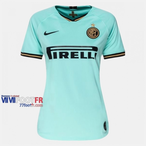 Nouveau Flocage Maillot De Inter Milan Femme Exterieur 2019-2020 Personnalisé :77Footfr