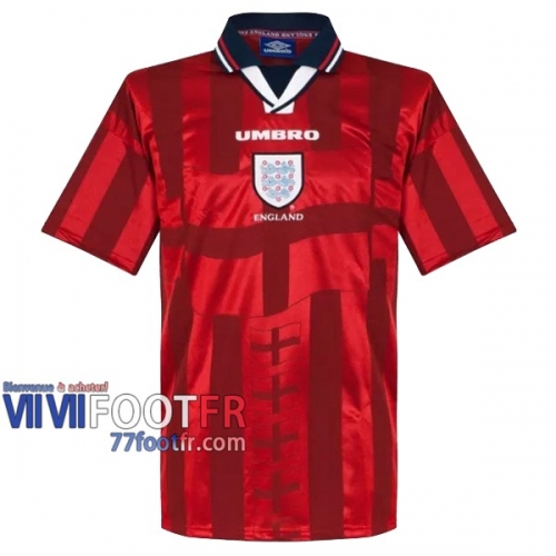 77footfr Retro Maillot de foot Angleterre Exterieur 1998