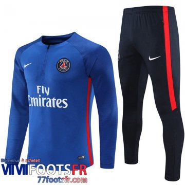 Survetement de Foot PSG bleu Homme 21 22 TG179