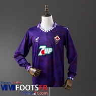 Retro Maillot De Foot Fiorentina Domicile Homme Manche Longue 92 93 FG1141