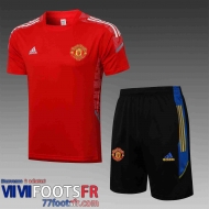 T-shirt Manchester United rouge Homme 21 22 PL249