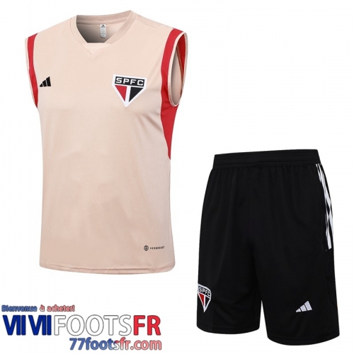 Survetement Sans manches Sao Paulo rose Homme 2023 2024 TG949