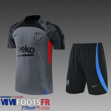 T-Shirt Barcelone gris Homme 2022 2023 PL460