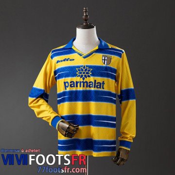Retro Maillot De Foot Parma Domicile Homme Manche Longue 98 99 FG1068