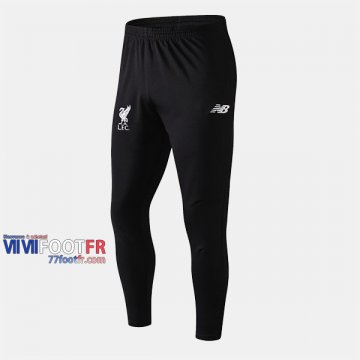 Promo: Le Nouveau Pantalon Entrainement Foot Liverpool Coton Noir/Blanc 2019/2020
