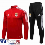 Survetement de Foot Benfica rouge Homme 21 22 TG171