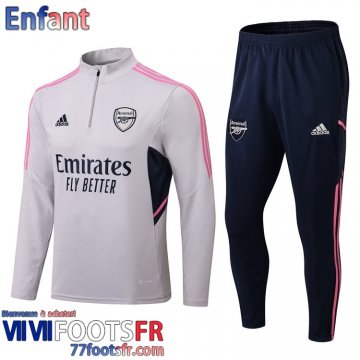 Survetement de Foot Arsenal gris Enfant 2022 2023 TK271