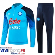 Survetement de Foot Naples bleu Homme 2023 2024 TG985