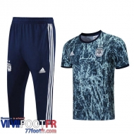 T-shirt + Pantalon court Argentine Bleu-gris 2021 2022 PL77