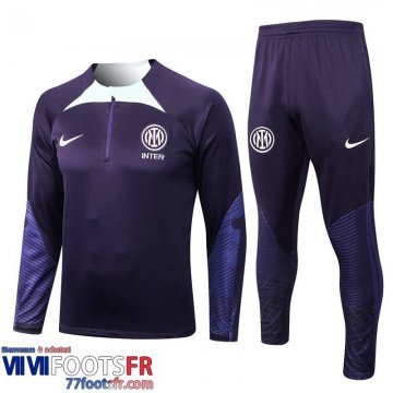 Survetement de Foot Inter Milan Violet Homme 2022 2023 TG450