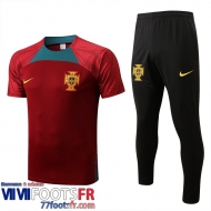 T-Shirt Portugal rouge Homme 2022 2023 PL538