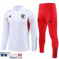 Survetement de Foot Flamengo Blanc Homme 2022 2023 TG710