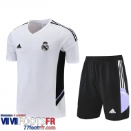 Survetement T Shirt Real Madrid Blanc Homme 2022 2023 TG703