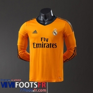 Retro Maillot De Foot Real Madrid Third Homme Manche Longue 13 14 FG1033