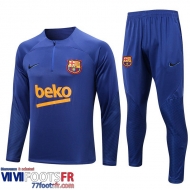 Survetement de Foot Barcelone bleu Homme 2022 2023 TG444