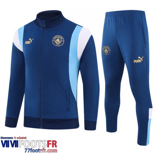 Veste Foot Manchester City bleu Homme 2023 2024 B18