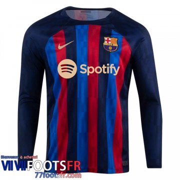 Maillot De Foot Manche Longue Barcelone Domicile Homme 2022 2023