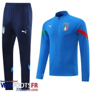 Survetement de Foot Italie bleu Homme 2022 2023 TG536