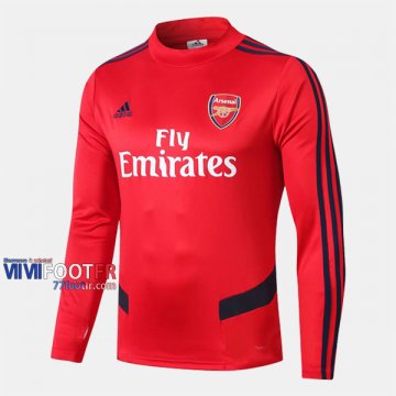 Nouveaux Meilleur Sweatshirt Foot Arsenal FC Rouge 2019-2020