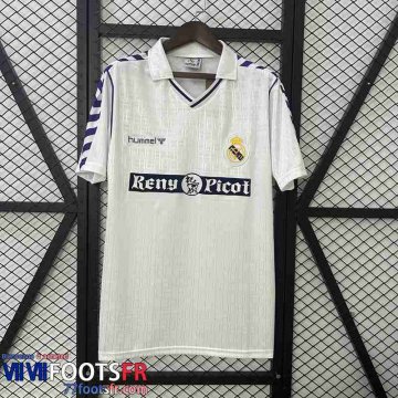 Retro Maillot De Foot Real Madrid Domicile Homme 89 90 FG709