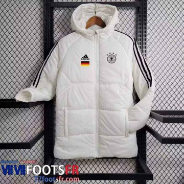 Doudoune Foot Allemagne Blanc Homme 2023 2024 G30