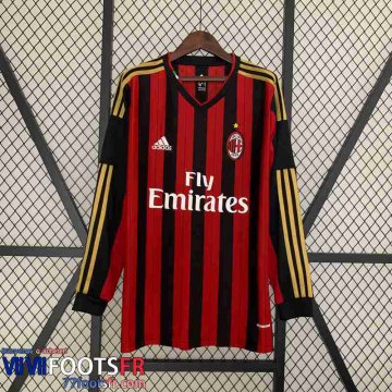 Retro Maillot De Foot AC Milan Domicile Homme Manche Longue Milan FG404