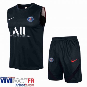 Survetement Foot Sans manches PSG saphir 2021 2022 PL33