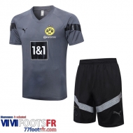 Survetement T Shirt Dortmund gris Homme 2022 2023 TG644