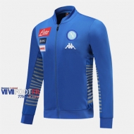 Boutique Veste Foot Ssc Naples Bleu 2019/2020 Nouveau Promo