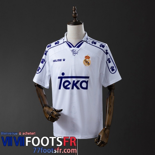 Retro Maillot De Foot Real Madrid Domicile Homme 94 96 FG945
