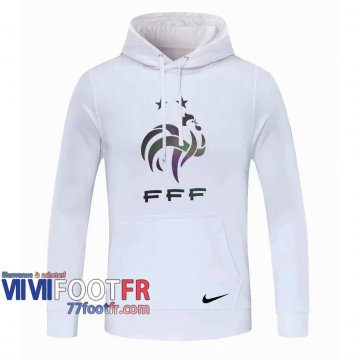 77footfr Sweatshirt Foot France blanc 2020 2021 S32