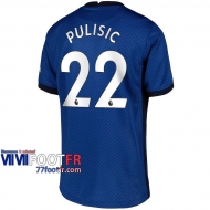 Maillot de foot Chelsea Christian Pulisic #22 Domicile Enfant 2020 2021