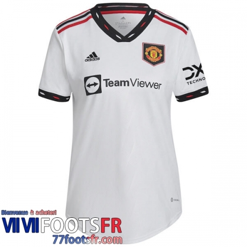 Maillot De Foot Manchester United Exterieur Femme 2022 2023