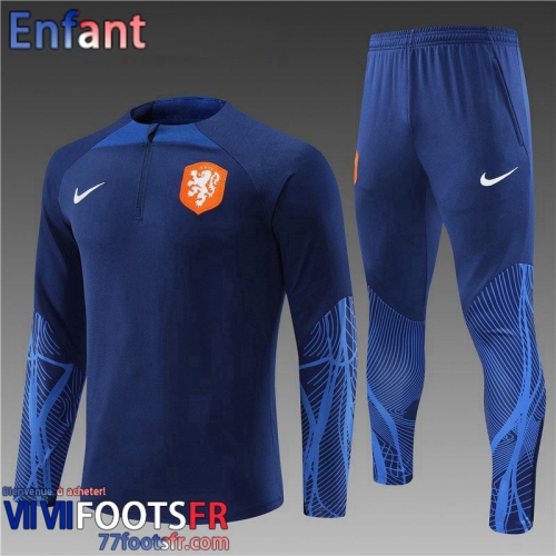 KIT: Survetement de Foot The Tangerines bleu Enfant 2022 2023 TK409