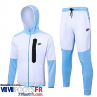 Veste Foot - Sweat A Capuche Sport Blanc Homme 2023 2024 JK785