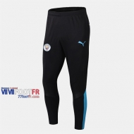 Promo: Les Nouveaux Pantalon Entrainement Foot Manchester City Mode Noir Bleu 2019/2020