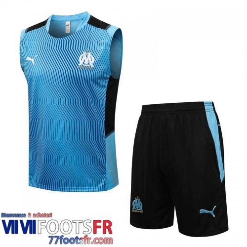 Sans manches Marseille bleu clair Homme 2021 2022 PL425