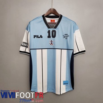 Retro Maillot De Foot Argentine Maradona #10 2001 RE12