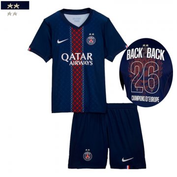 Maillot De Foot PSG 26 # Champions BACK2BACK Domicile Enfant 25 26 Maillot De Foot PSG 26 # Champions BACK2BACK Domicile Enfant 25 26